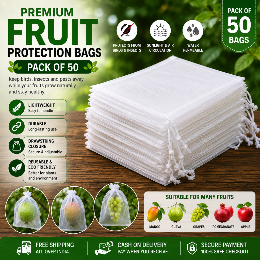 Fruit Protection Bags - Pack Of 50